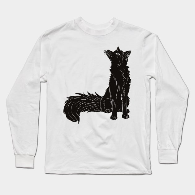 Fox Long Sleeve T-Shirt by nasia9toska